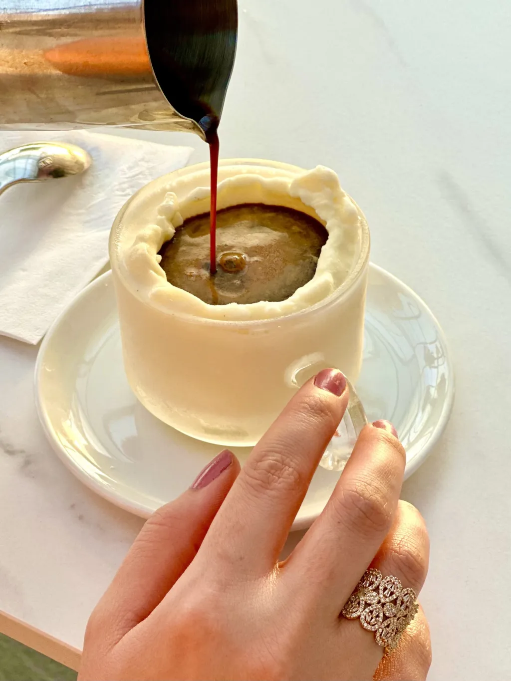 اسبريسو ايس كريم