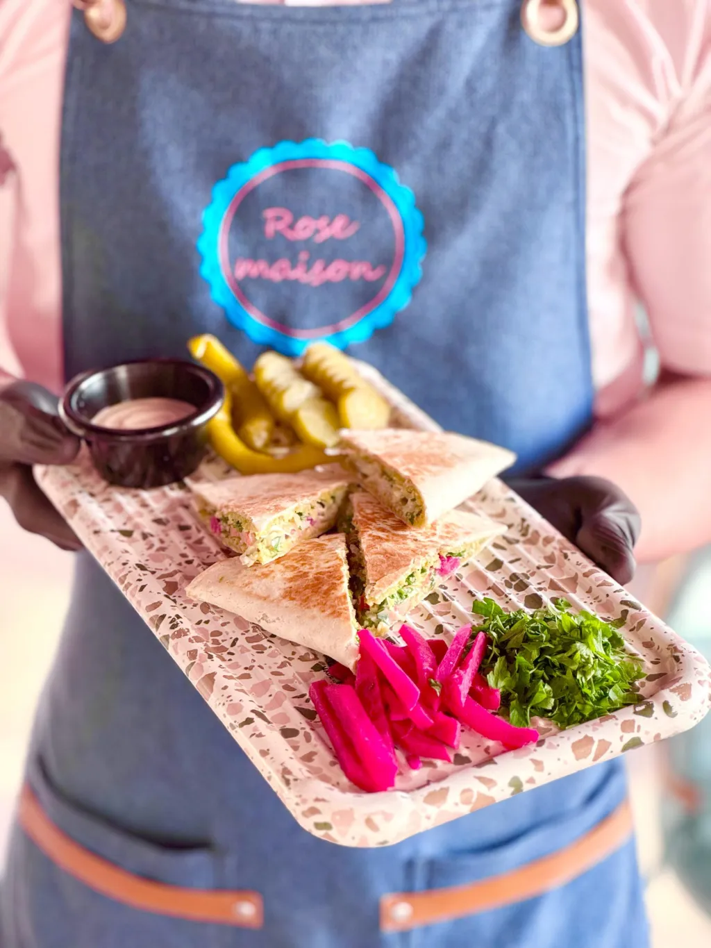 فطيرة فلافل