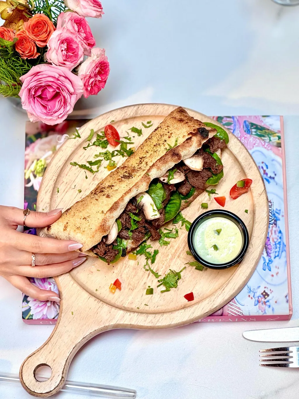 سوبر بريم لحم ساندويتش