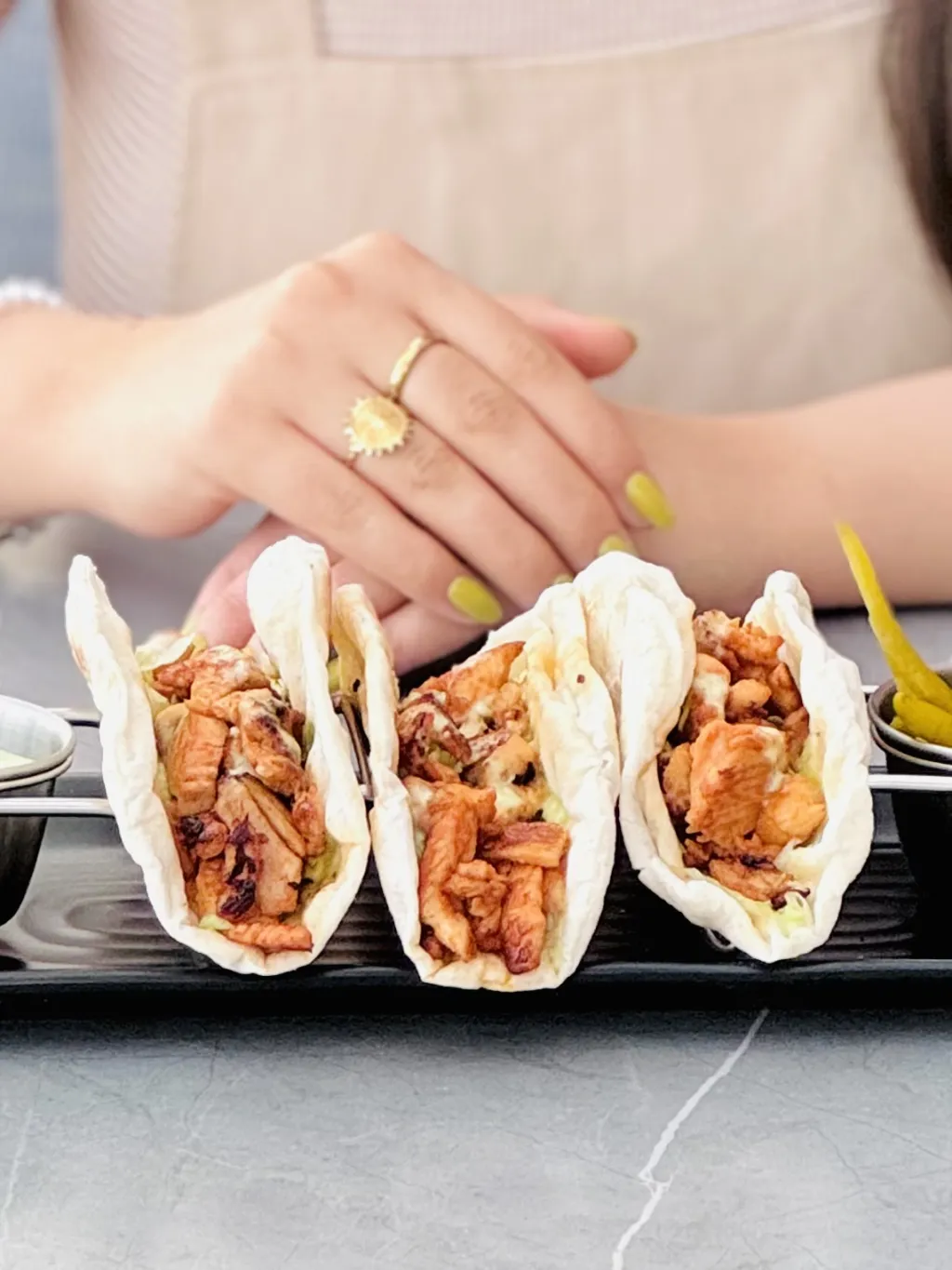 شاورما دجاج حبات