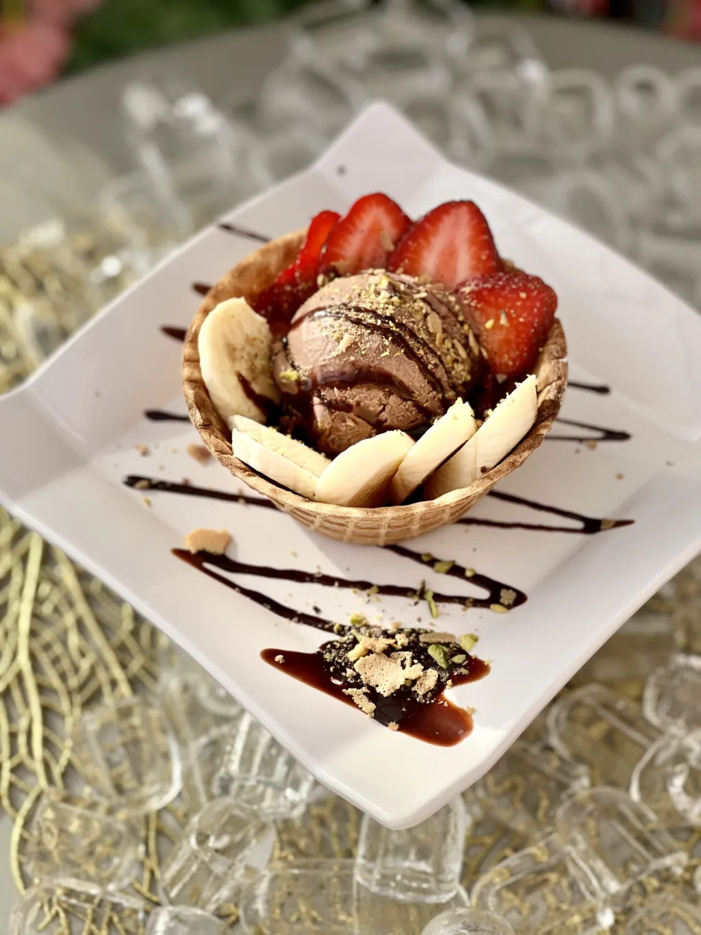 Cal150 Banana Plate one ball