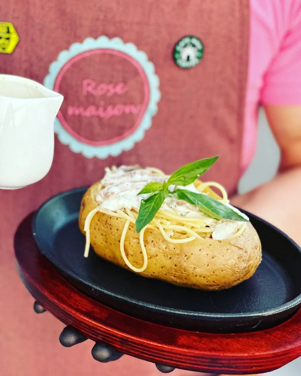 British Potato - Spaghetti With Mushroom White Sauce cl 532