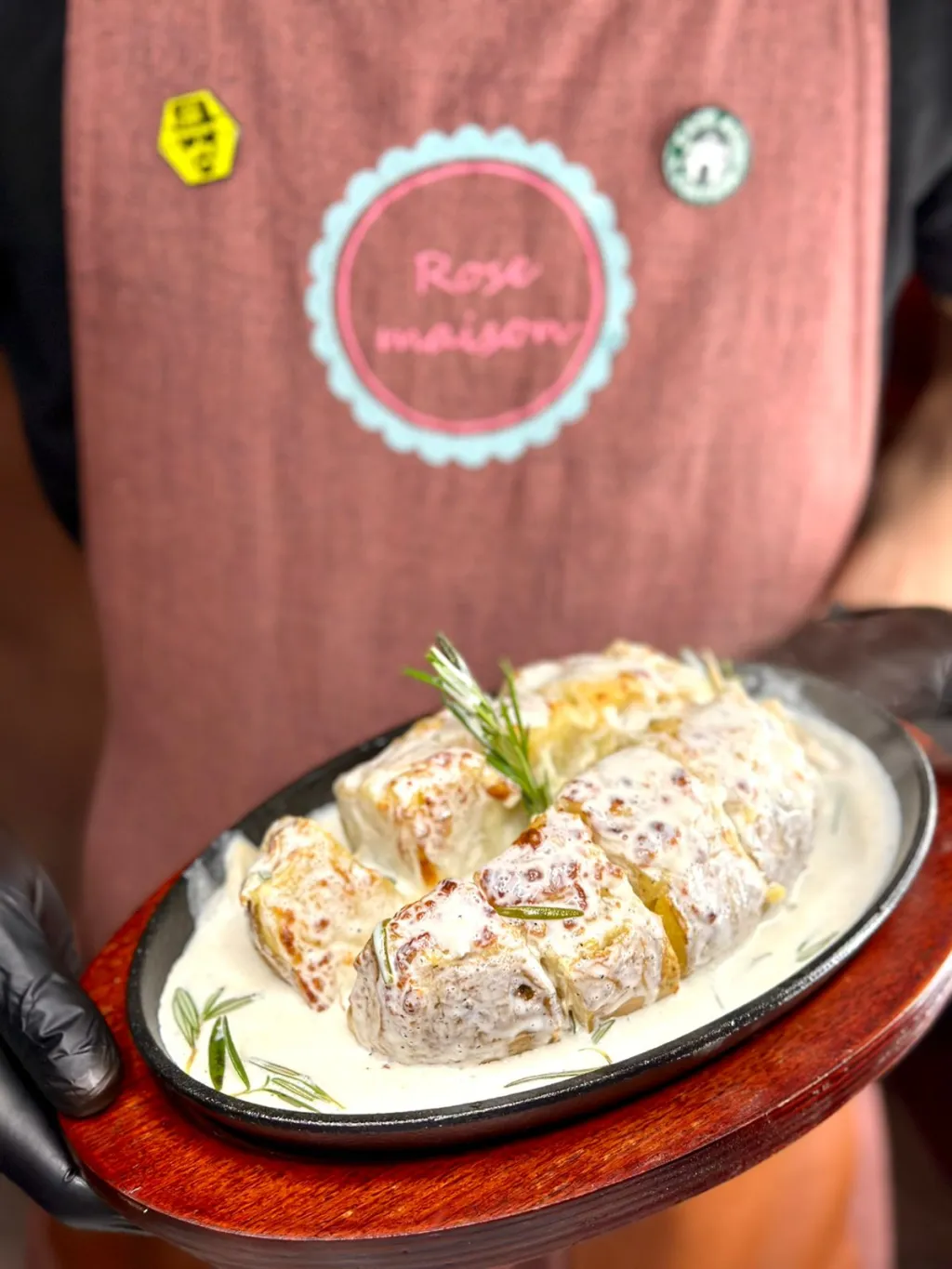 British Potato - Mushroom white sauce cl 340