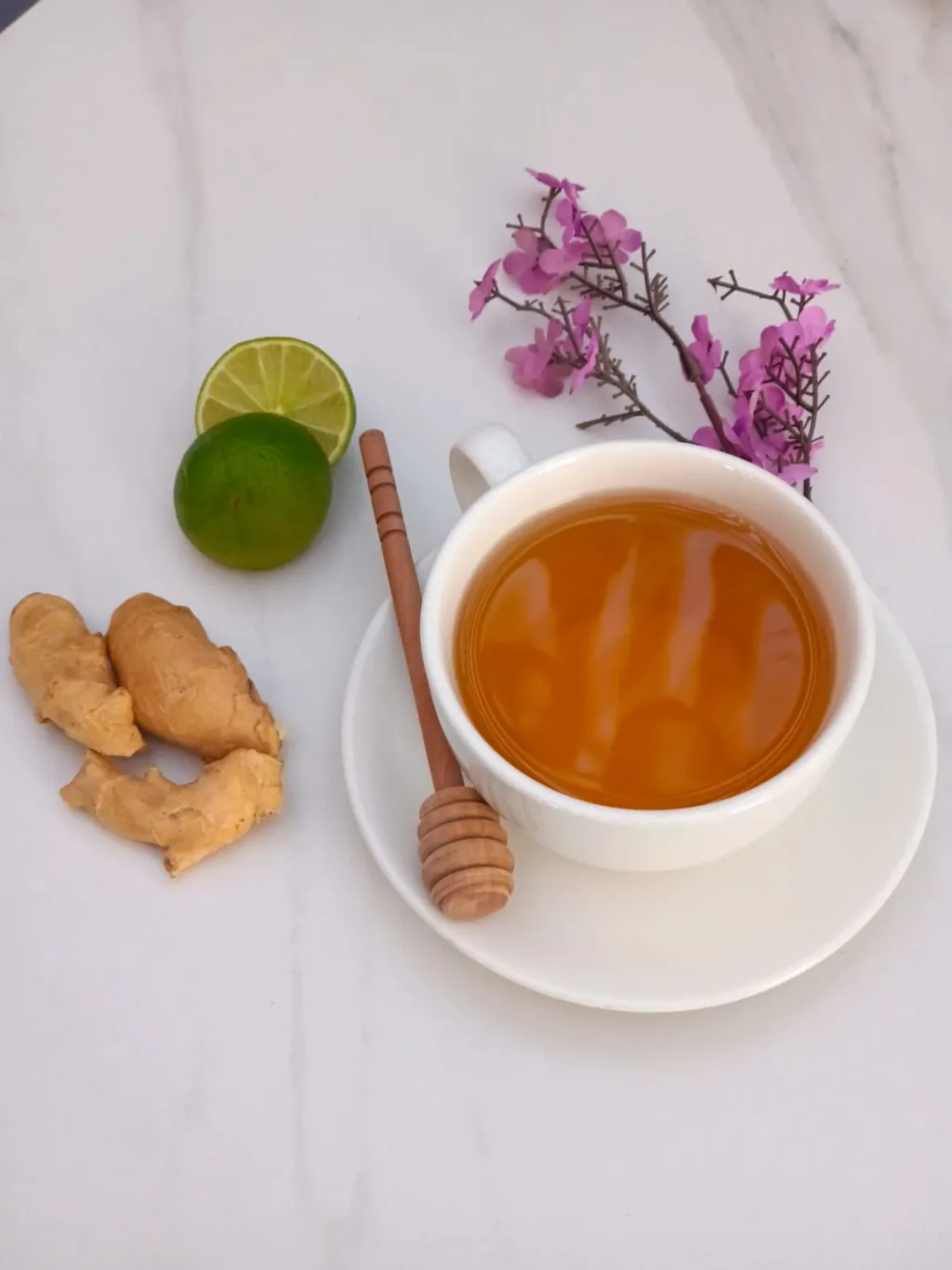 زنجبيل ليمون عسل