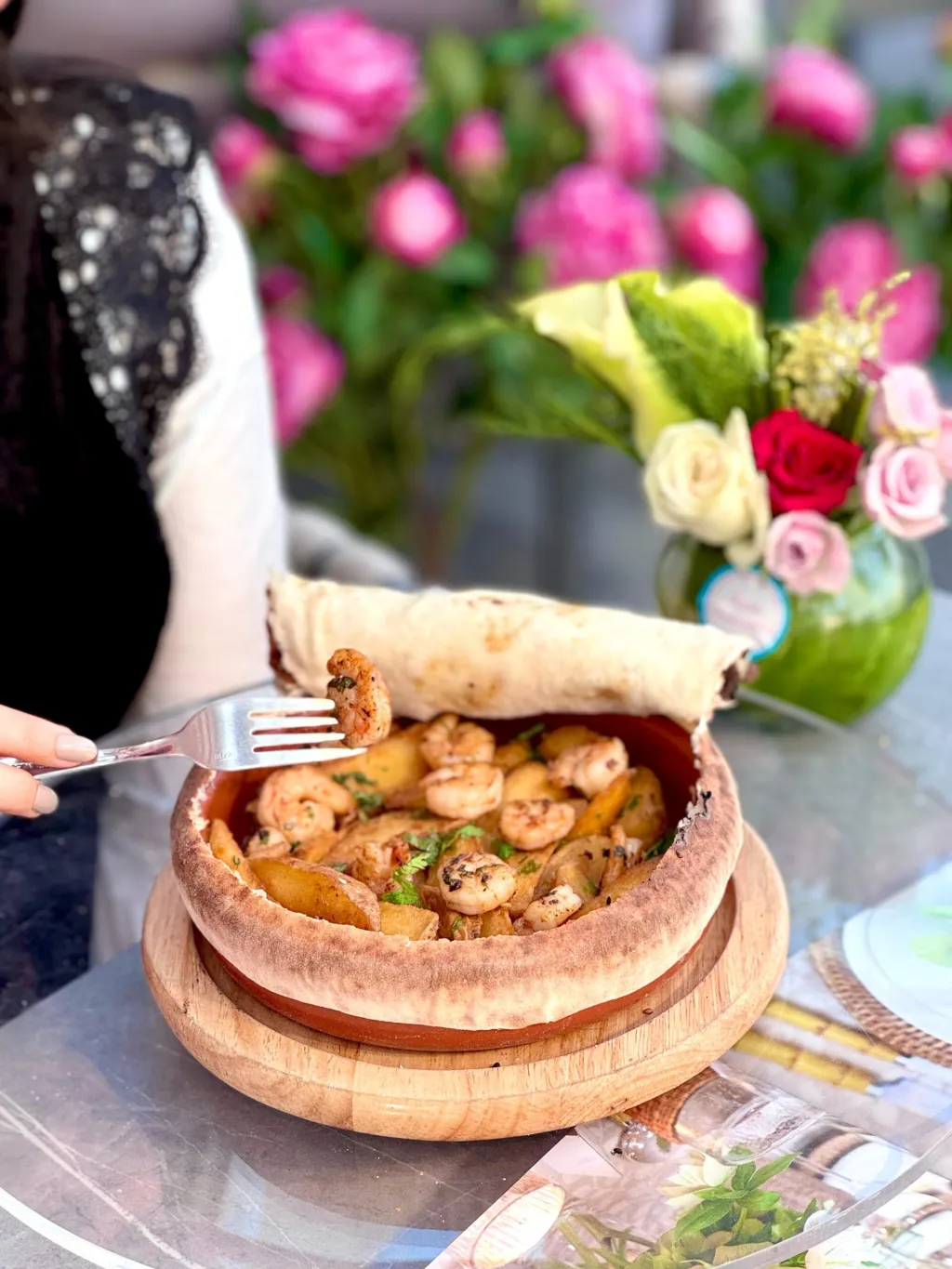 ربيان فخاره لا يشمل العرض