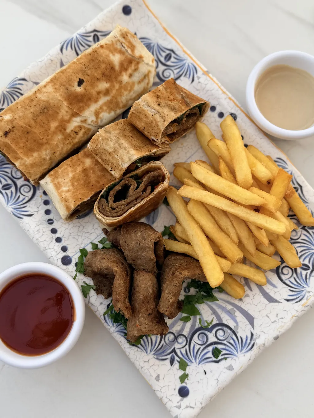 شاورما تركي دونر لا تشمل العرض 
