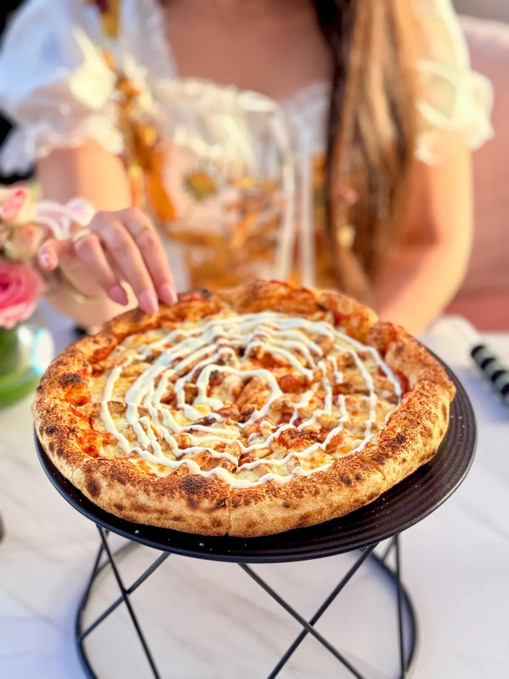 بيتزا دجاج رانش