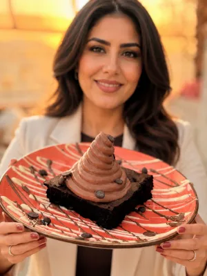 شوكلت براوني ڤولكينو 